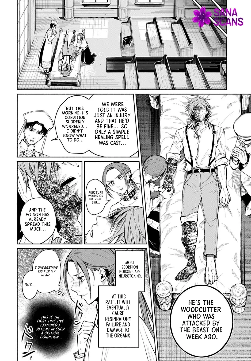 The Maiden of the Sacred Seal — The Marquis’s Daughter Aims to Be a High Healer Chapter 10 page 6 - 