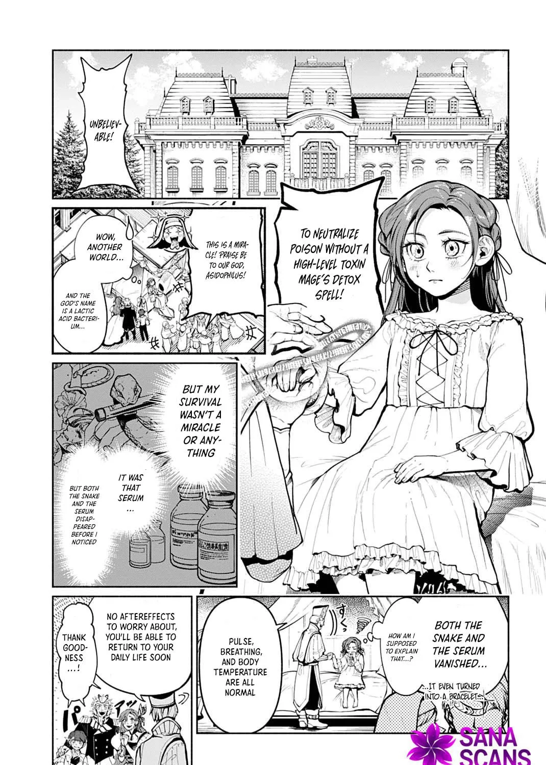 The Maiden of the Sacred Seal — The Marquis’s Daughter Aims to Be a High Healer Chapter 2 page 6 - 