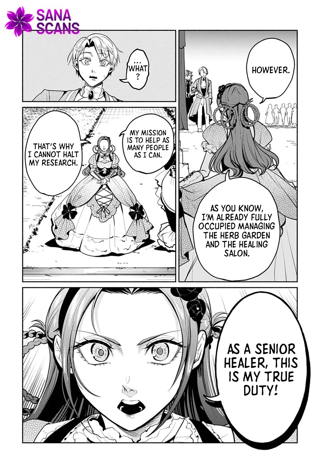 The Maiden of the Sacred Seal — The Marquis’s Daughter Aims to Be a High Healer Chapter 4 page 29 - 