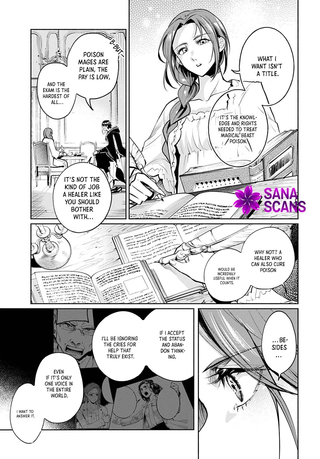 The Maiden of the Sacred Seal — The Marquis’s Daughter Aims to Be a High Healer Chapter 6 page 23 - 