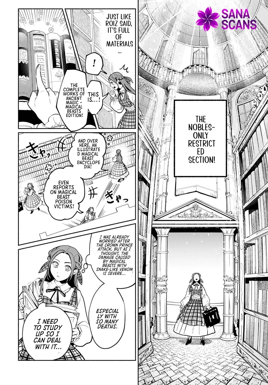 The Maiden of the Sacred Seal — The Marquis’s Daughter Aims to Be a High Healer Chapter 6 page 6 - 