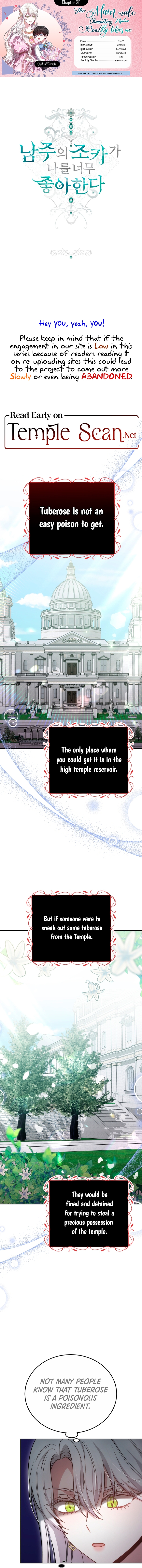 The Main Male Characterâs Nephew Really Likes Me Chapter 36 page 1 - 