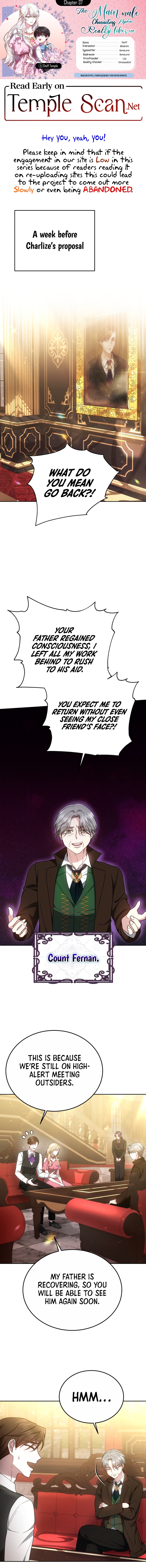 The Main Male Characterâs Nephew Really Likes Me Chapter 37 page 1 - 