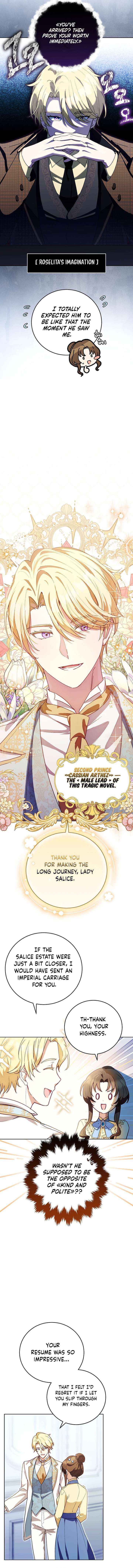 The Male Lead Is Trying To Tame Me With Money Chapter 1 page 9 - 