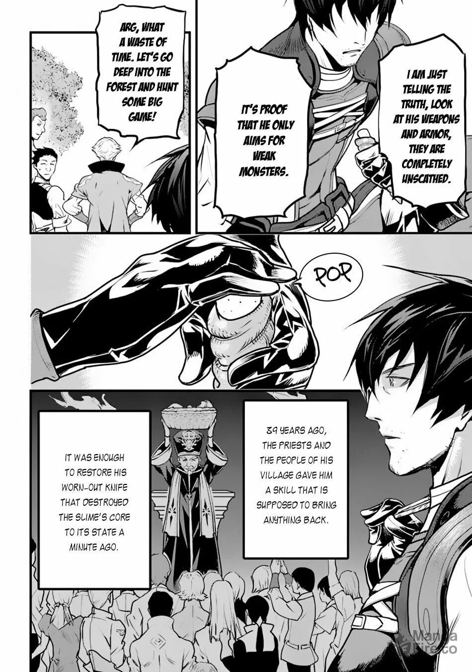 The Man Devoted 25 Years to the Weakest Skill "Restore," Finally He Got the Strongest One Chapter 1 page 10 - 
