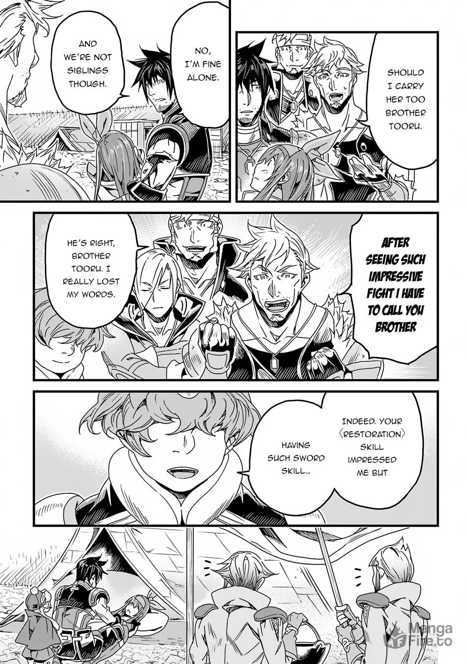 The Man Devoted 25 Years to the Weakest Skill "Restore," Finally He Got the Strongest One Chapter 27 page 21 - 