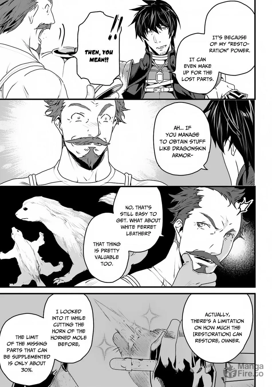 The Man Devoted 25 Years to the Weakest Skill "Restore," Finally He Got the Strongest One Chapter 6 page 31 - 
