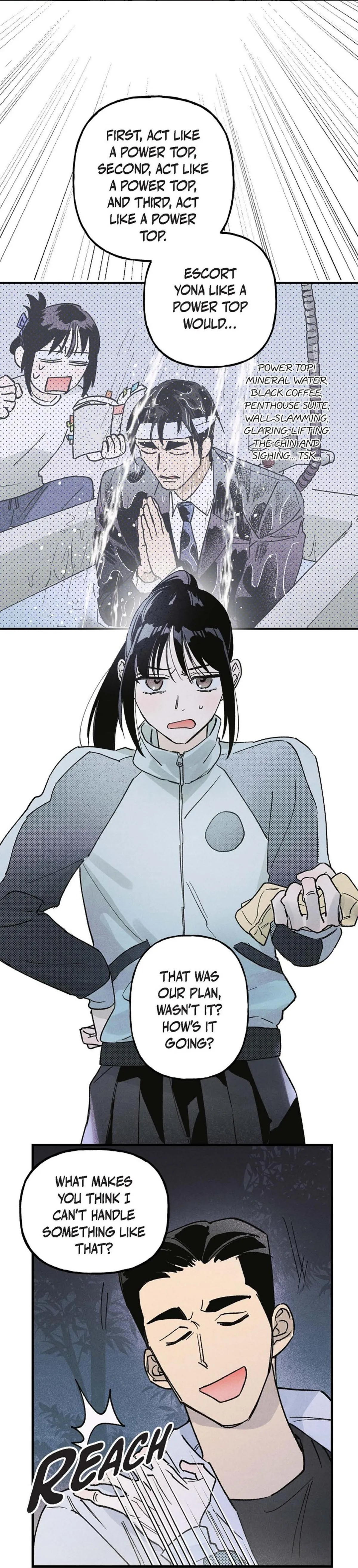 The man who becomes a gangster after 100 days Chapter 17 page 8 - 