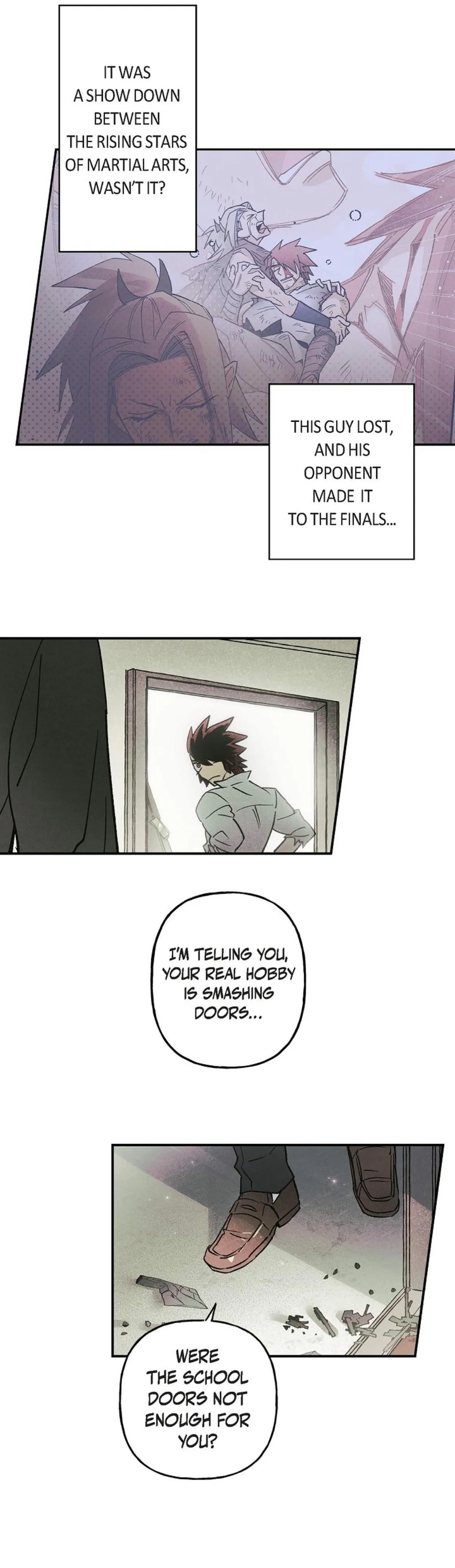 The man who becomes a gangster after 100 days Chapter 32 page 14 - 