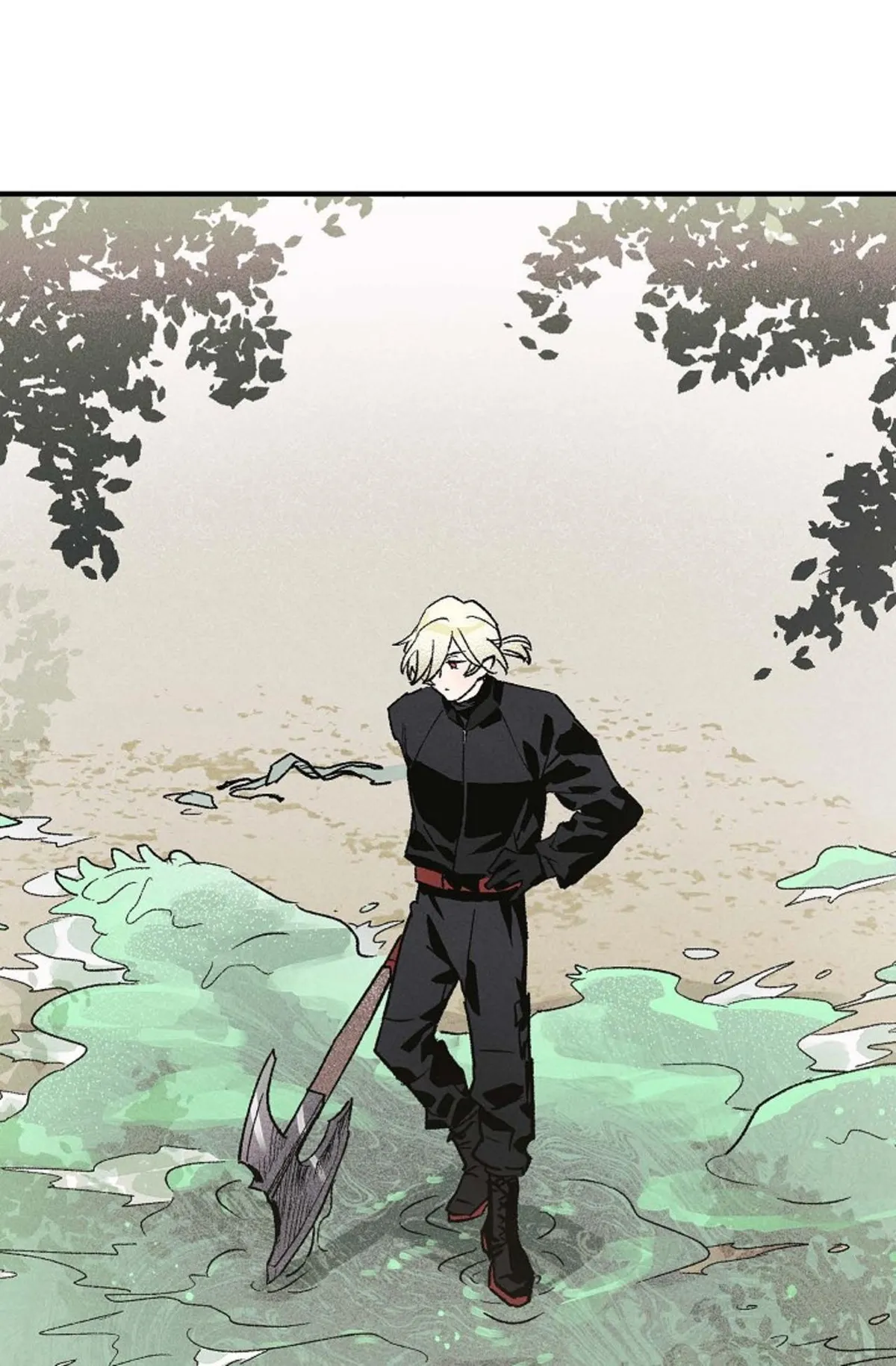 The man who becomes a gangster after 100 days Chapter 5 page 37 - 