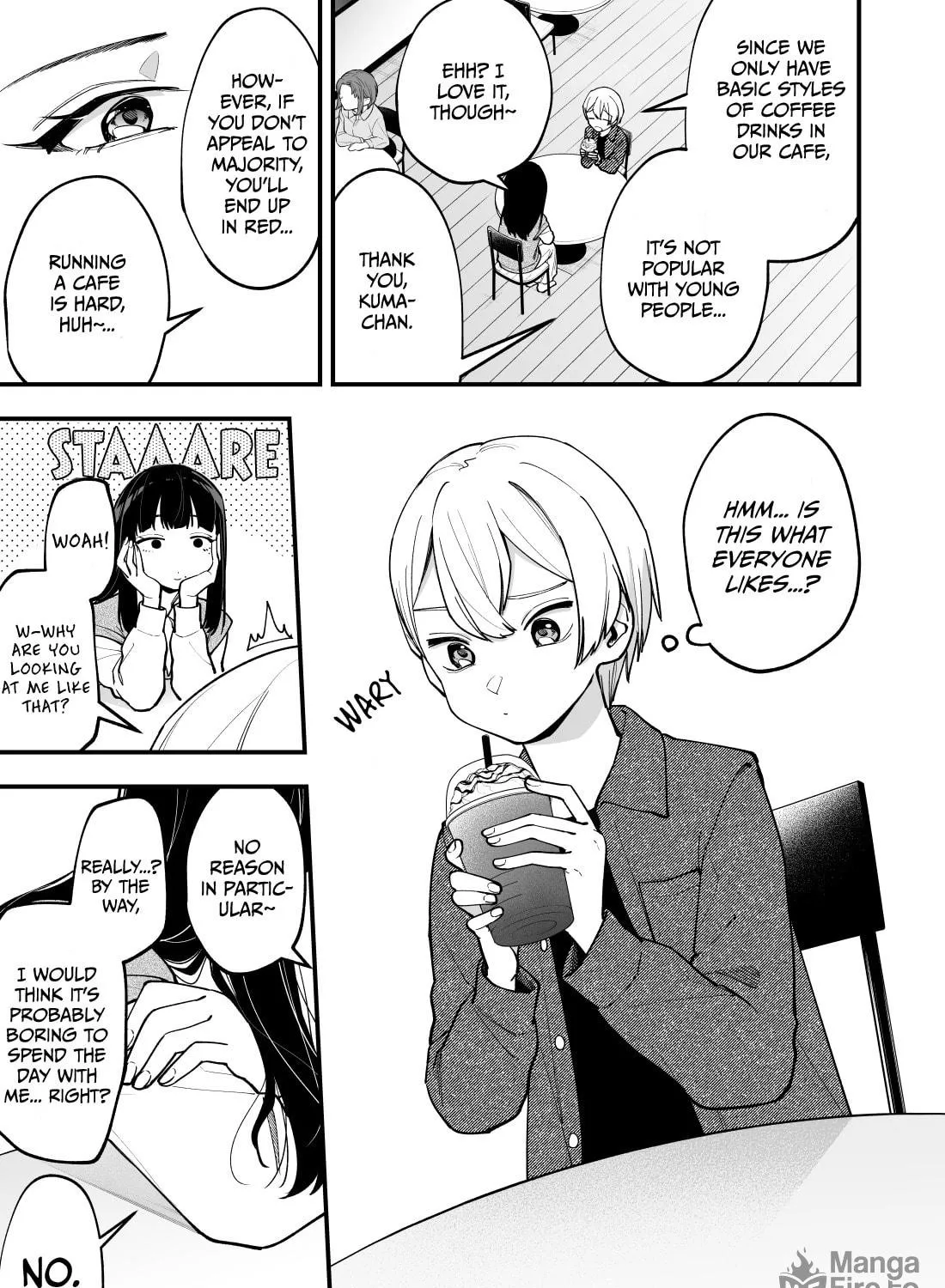 The Manager and The Oblivious Waitress Chapter 10 page 5 - 