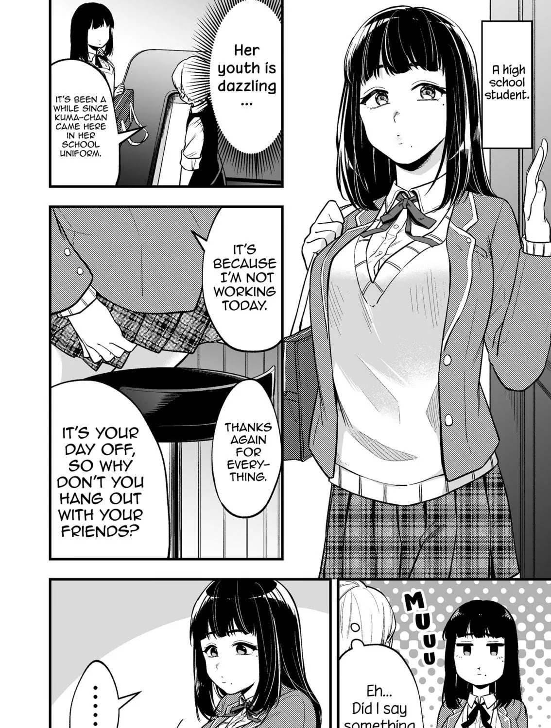 The Manager and The Oblivious Waitress Chapter 2 page 4 - 