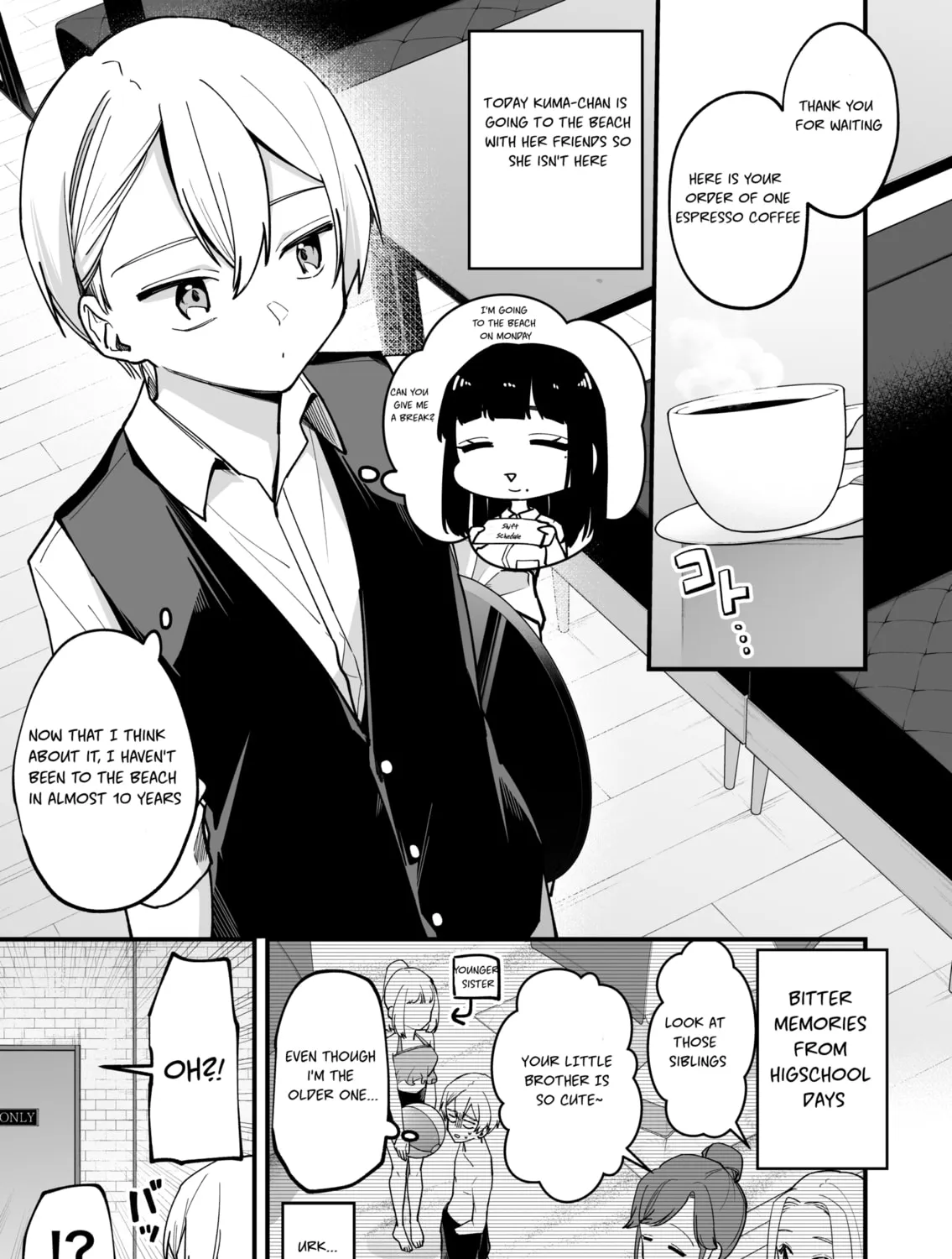 The Manager and The Oblivious Waitress Chapter 28 page 1 - 