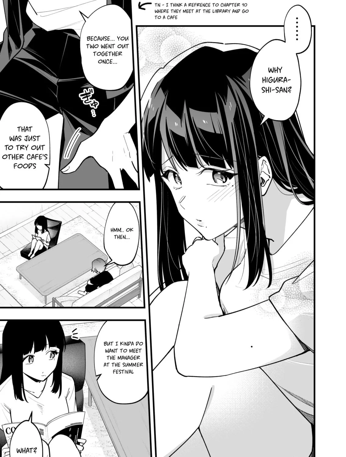 The Manager and The Oblivious Waitress Chapter 33 page 5 - 