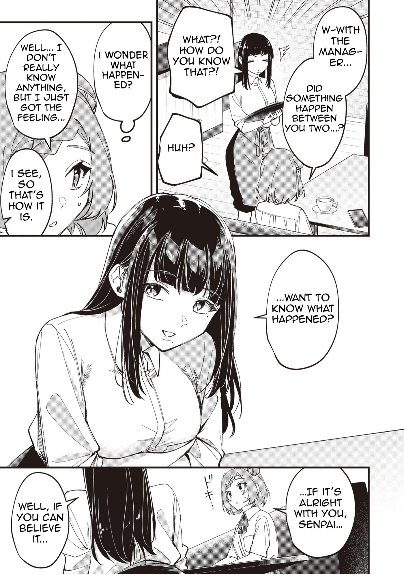 The Manager and The Oblivious Waitress Chapter 50 page 4 - 