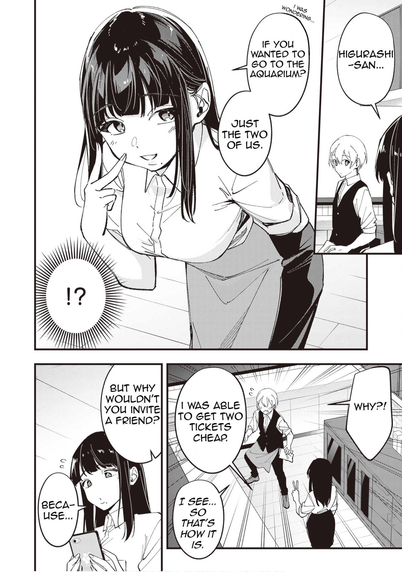 The Manager and The Oblivious Waitress Chapter 51 page 3 - 