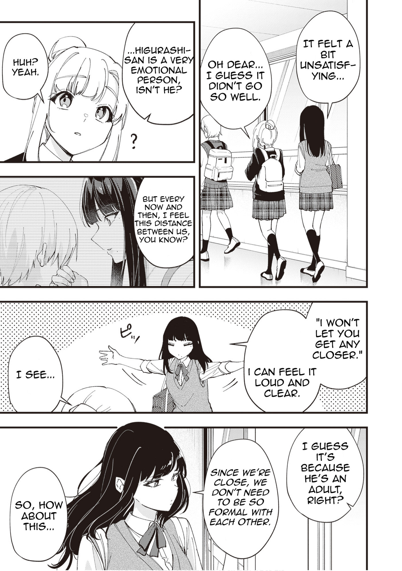 The Manager and The Oblivious Waitress Chapter 52 page 8 - 