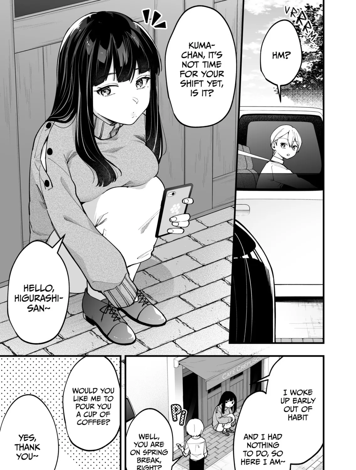The Manager and The Oblivious Waitress Chapter 9 page 1 - 