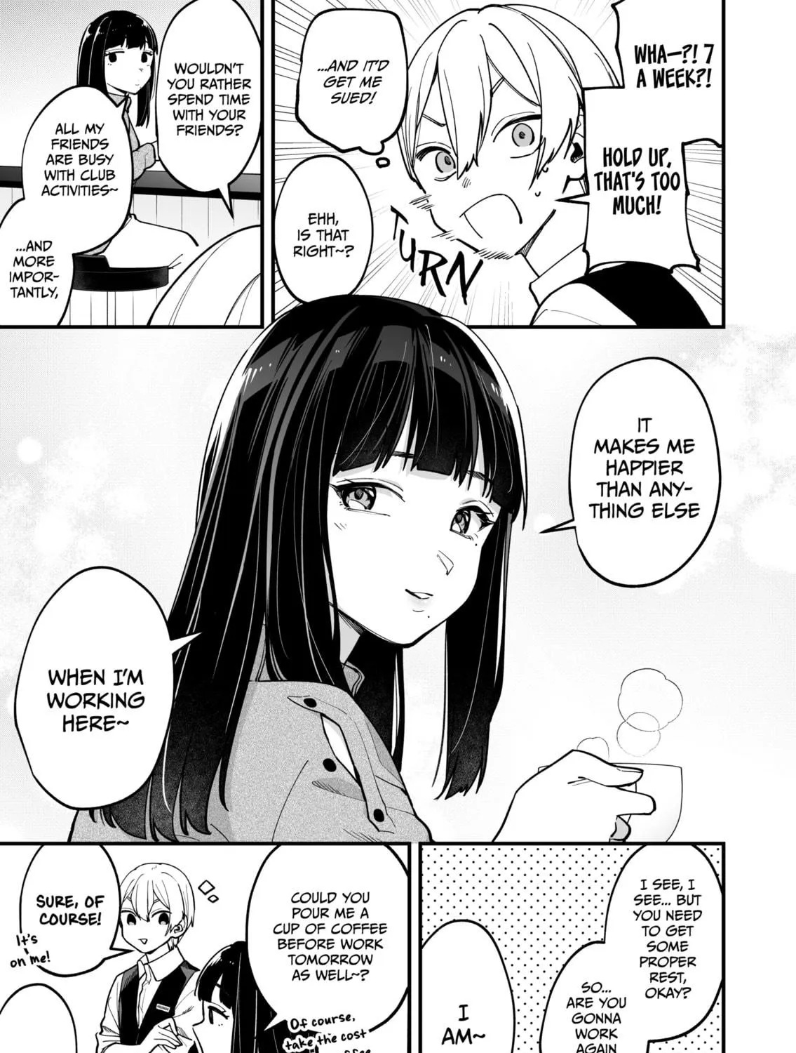 The Manager and The Oblivious Waitress Chapter 9 page 5 - 