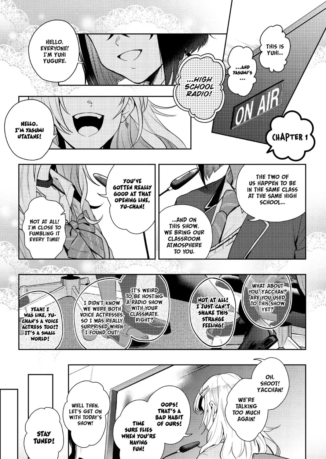 The Many Sides of Voice Actor Radio Chapter 1 page 1 - 