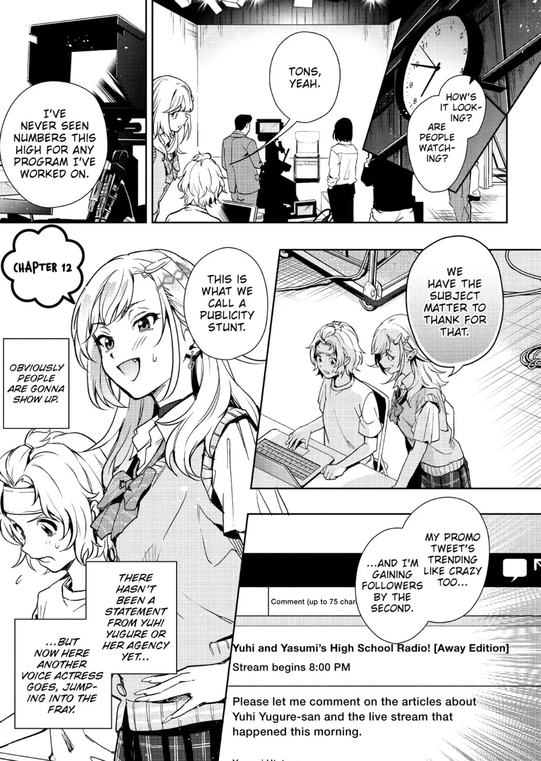The Many Sides of Voice Actor Radio Chapter 12 page 1 - 