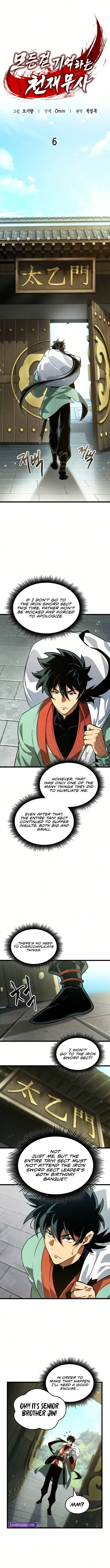 The Martial Genius Who Remembers Everything Chapter 6 page 3 - 