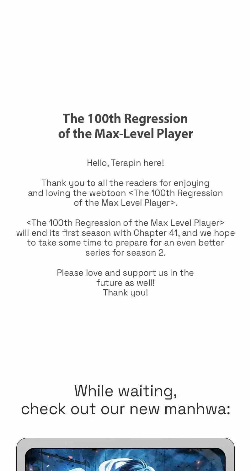 The Max-Level Player’s 100th Regression Chapter 41.2 page 1 - 