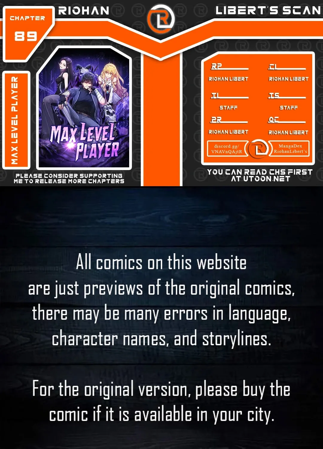 The Maxed-out Player Chapter 89 page 1 - 