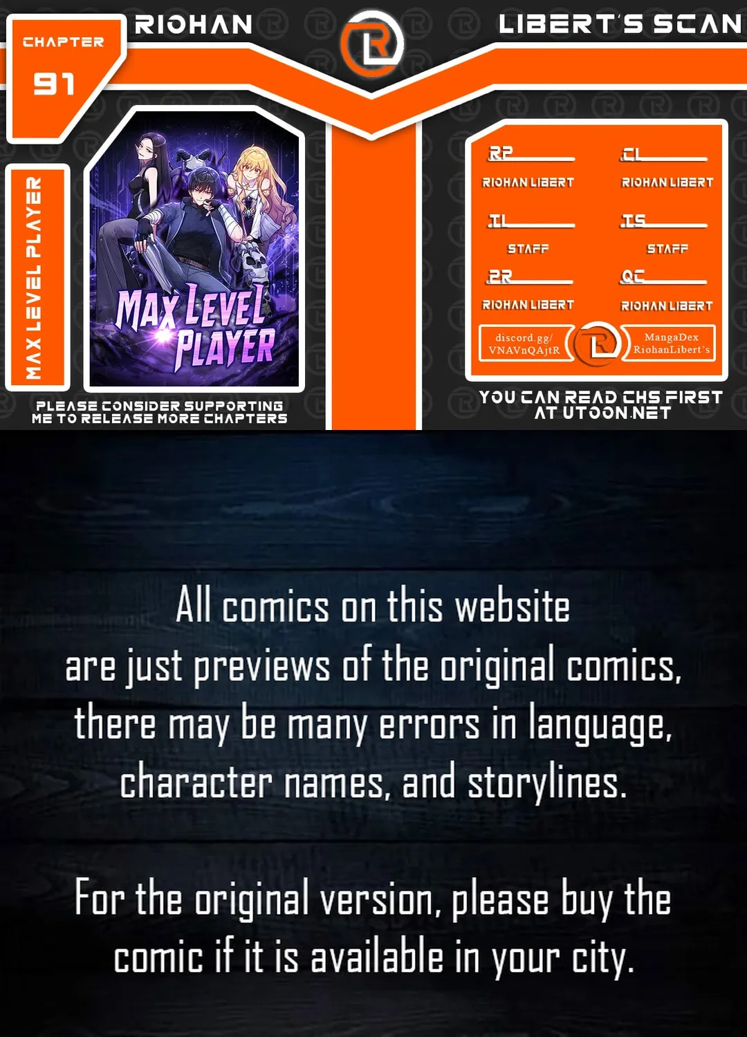 The Maxed-out Player Chapter 91 page 1 - 