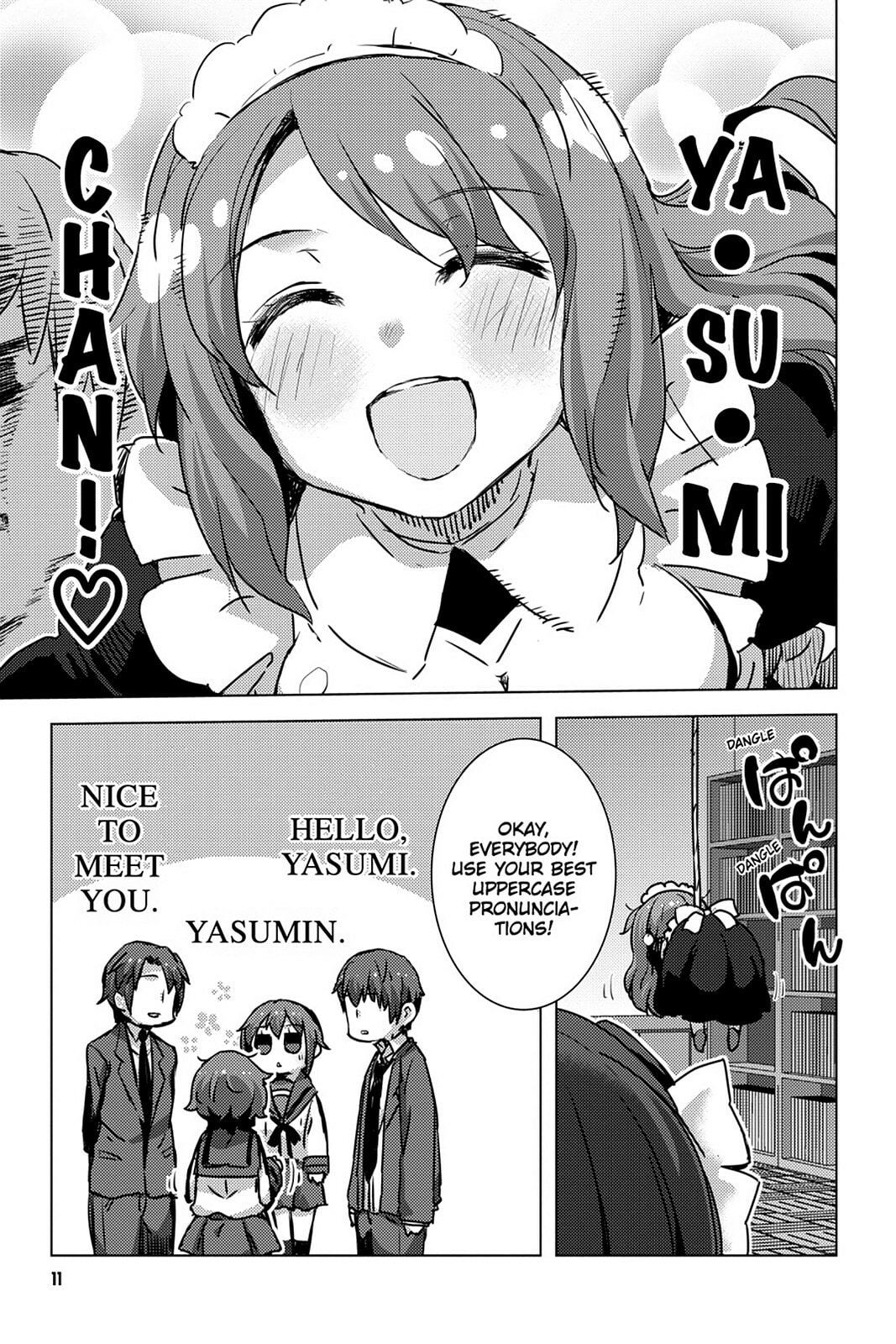 The Melancholy of Haruhi Suzumiya Chapter 0 page 11 - 