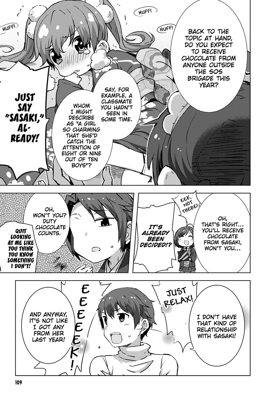 The Melancholy of Haruhi Suzumiya Chapter 0 page 109 - 