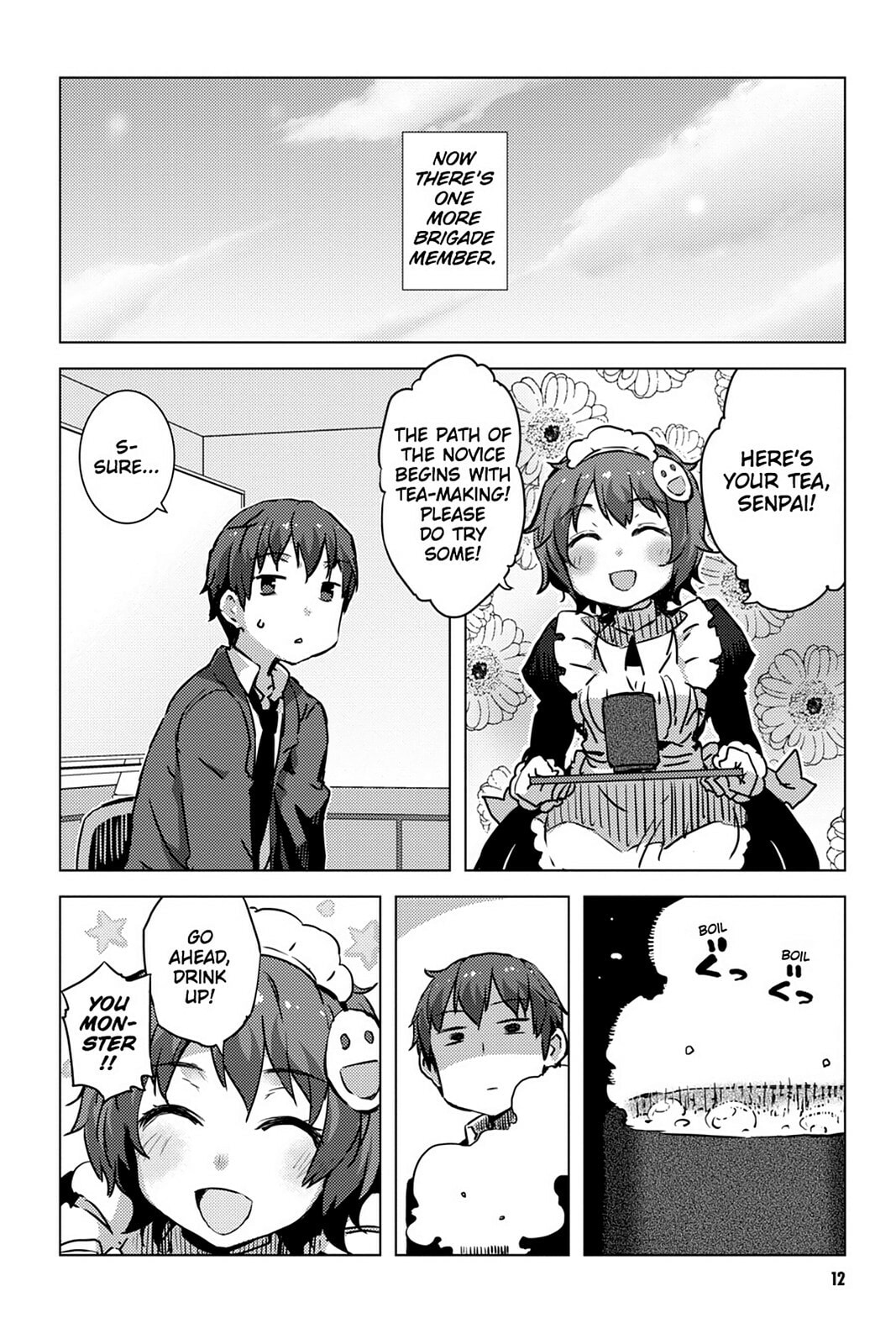 The Melancholy of Haruhi Suzumiya Chapter 0 page 12 - 