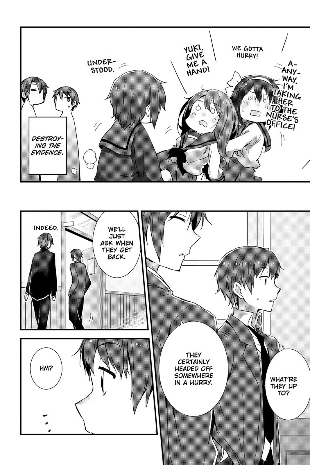 The Melancholy of Haruhi Suzumiya Chapter 0 page 132 - 