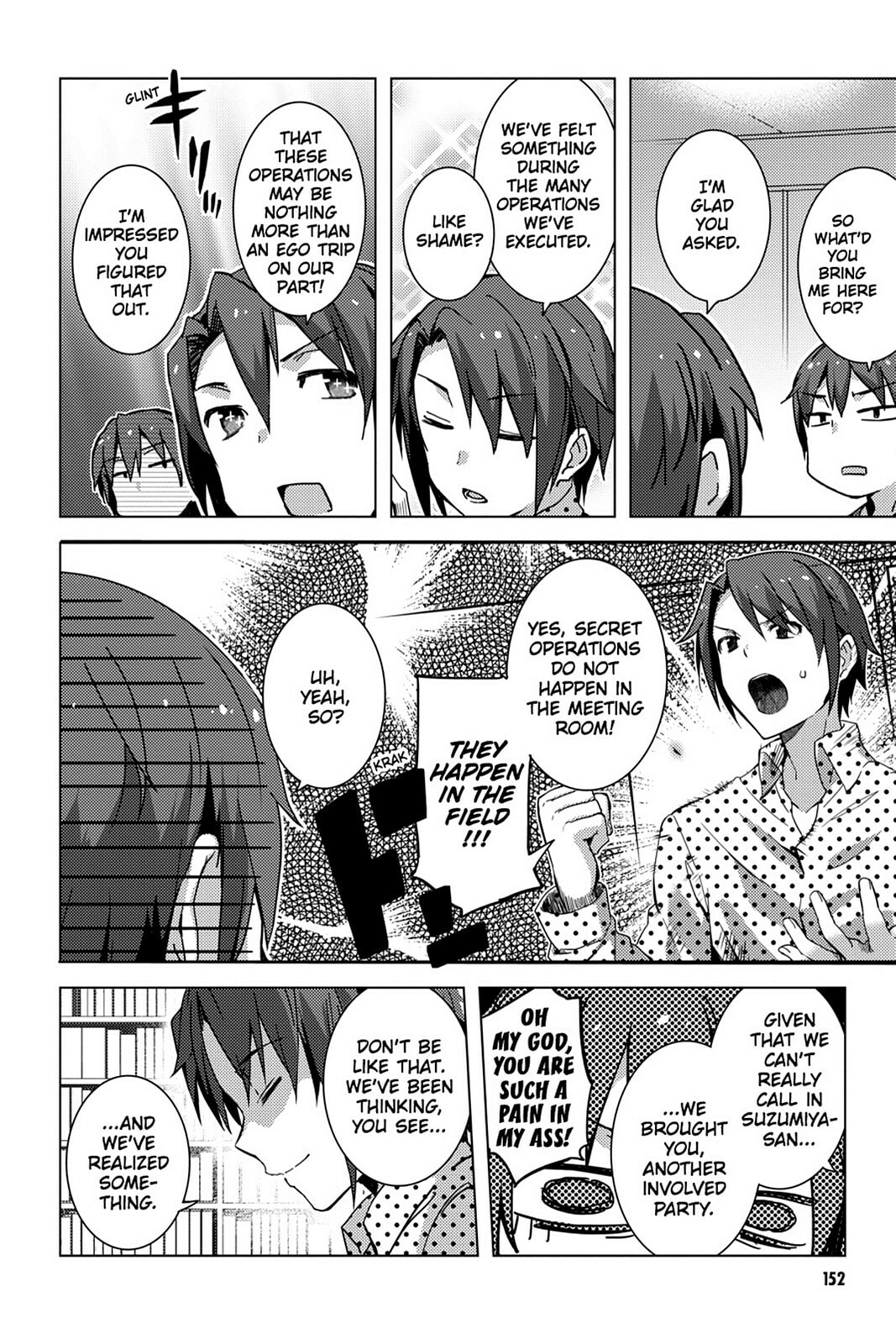 The Melancholy of Haruhi Suzumiya Chapter 0 page 152 - 