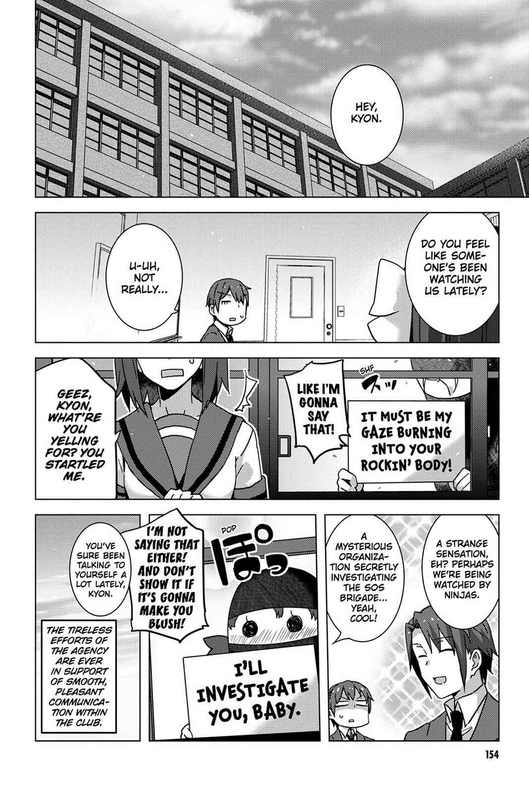 The Melancholy of Haruhi Suzumiya Chapter 0 page 154 - 