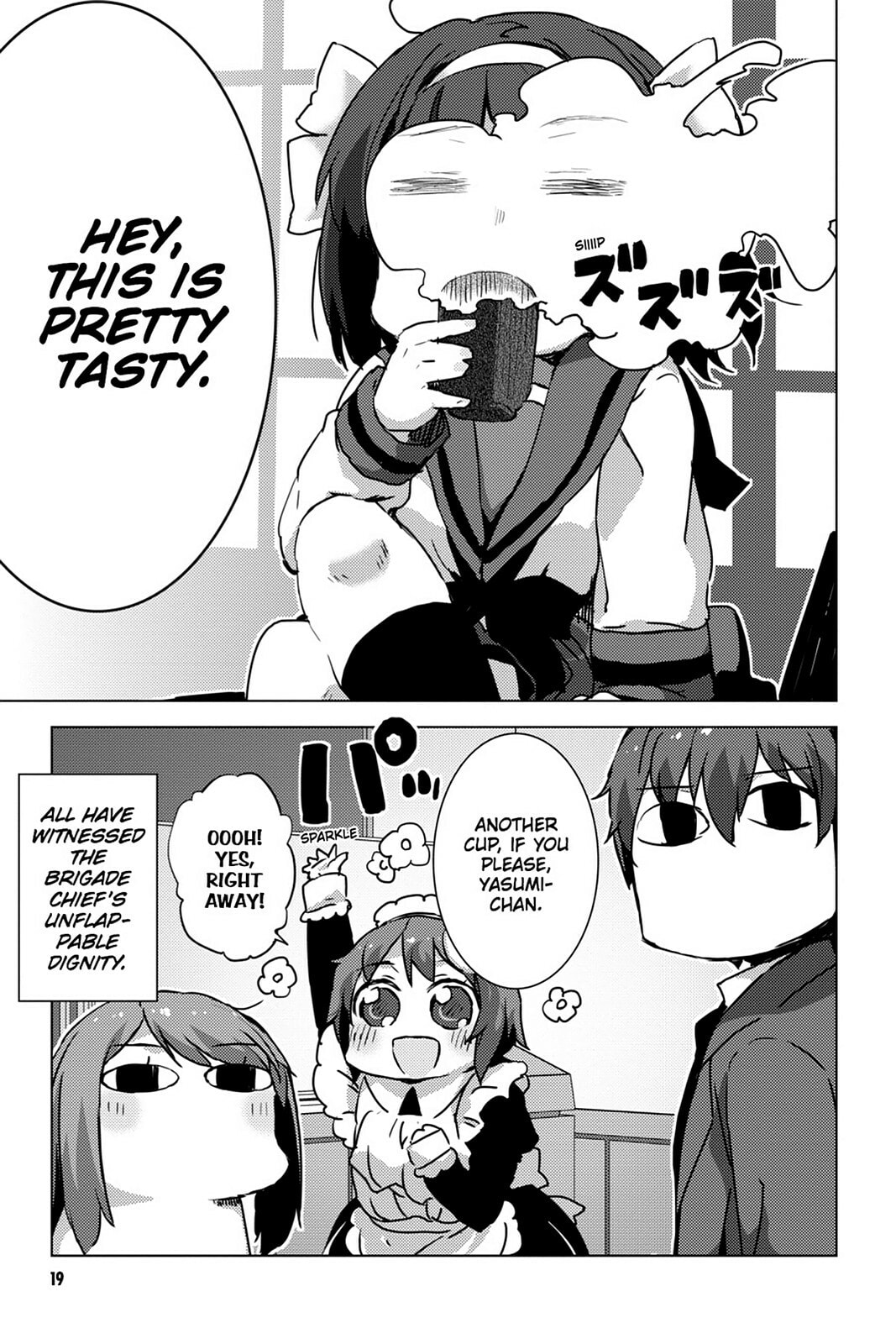 The Melancholy of Haruhi Suzumiya Chapter 0 page 19 - 