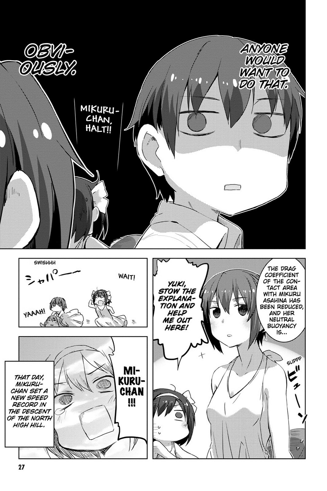 The Melancholy of Haruhi Suzumiya Chapter 0 page 27 - 