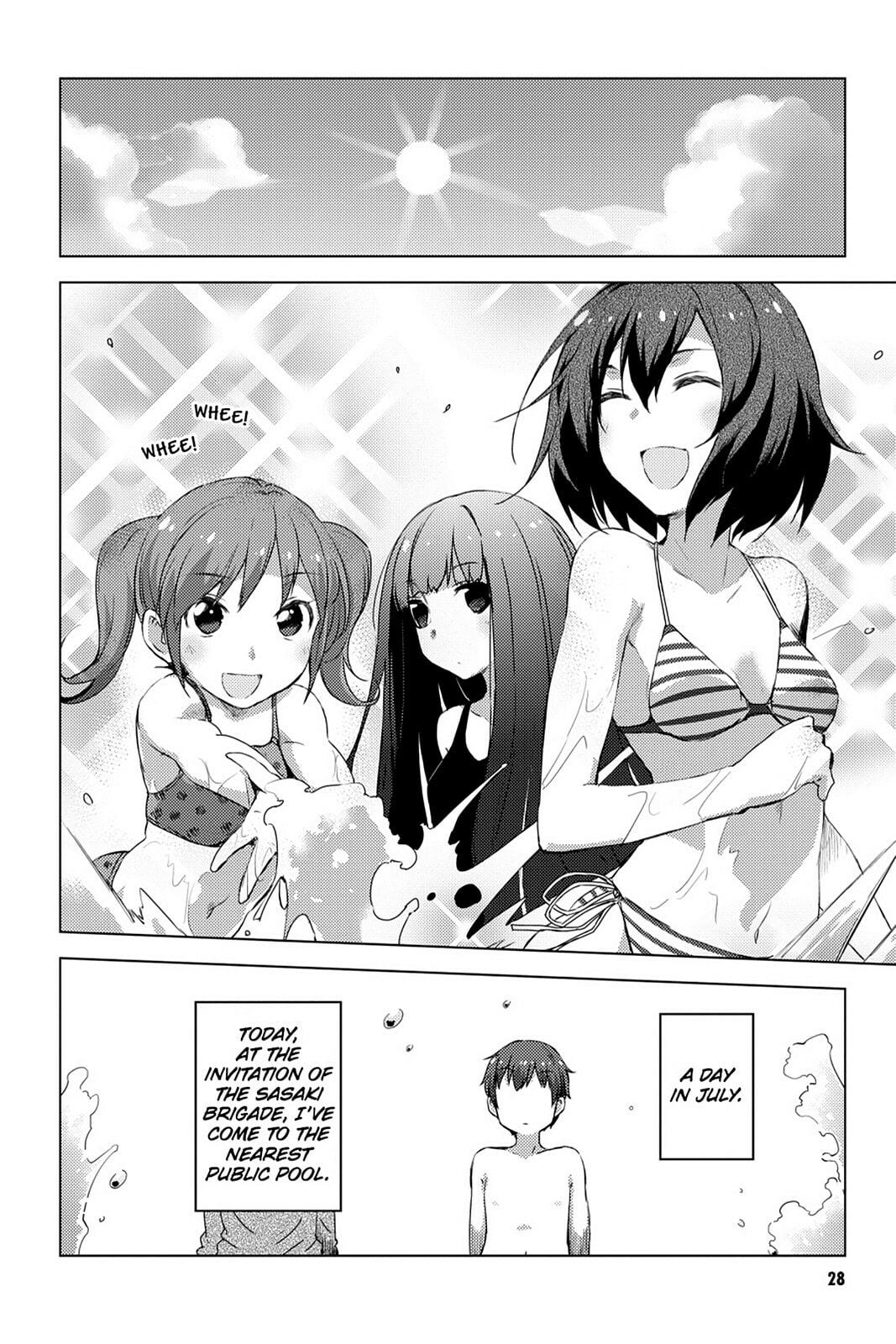 The Melancholy of Haruhi Suzumiya Chapter 0 page 28 - 