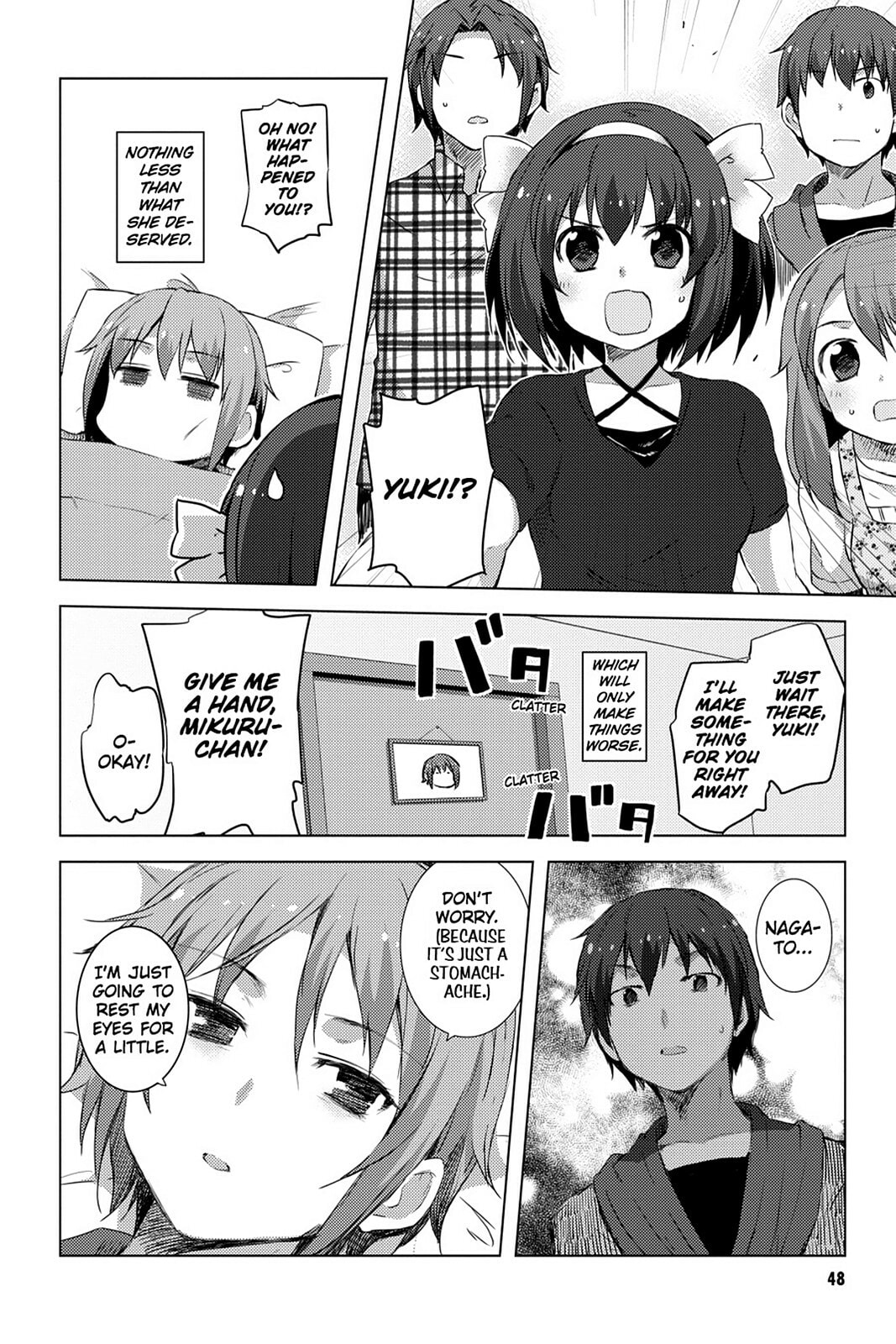 The Melancholy of Haruhi Suzumiya Chapter 0 page 48 - 