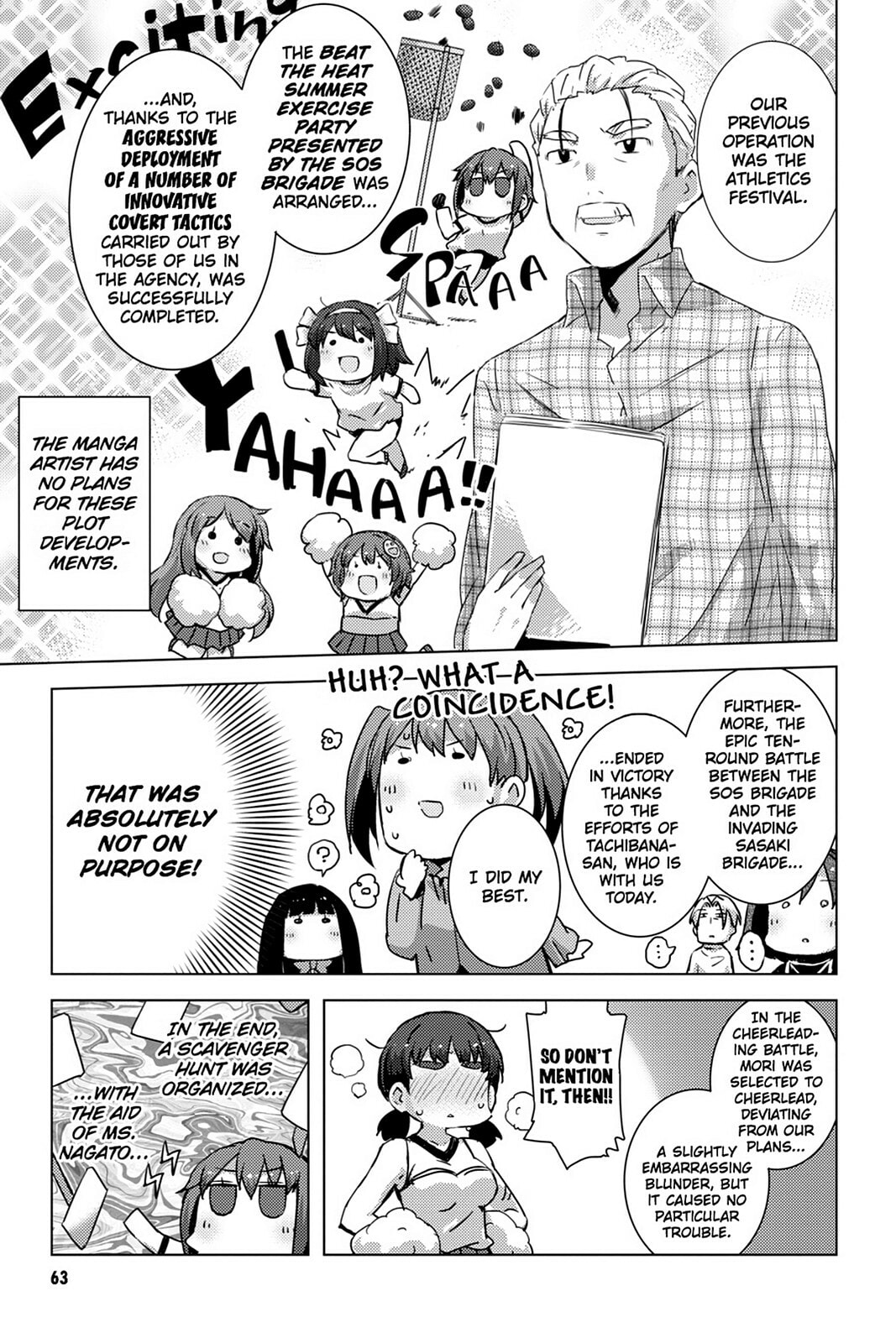 The Melancholy of Haruhi Suzumiya Chapter 0 page 63 - 