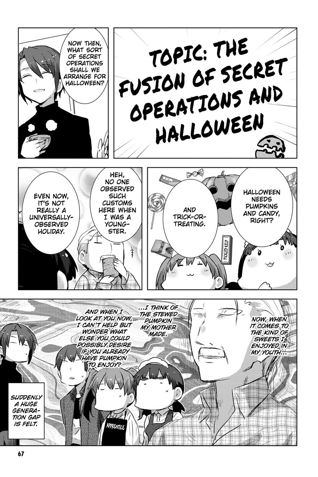 The Melancholy of Haruhi Suzumiya Chapter 0 page 67 - 