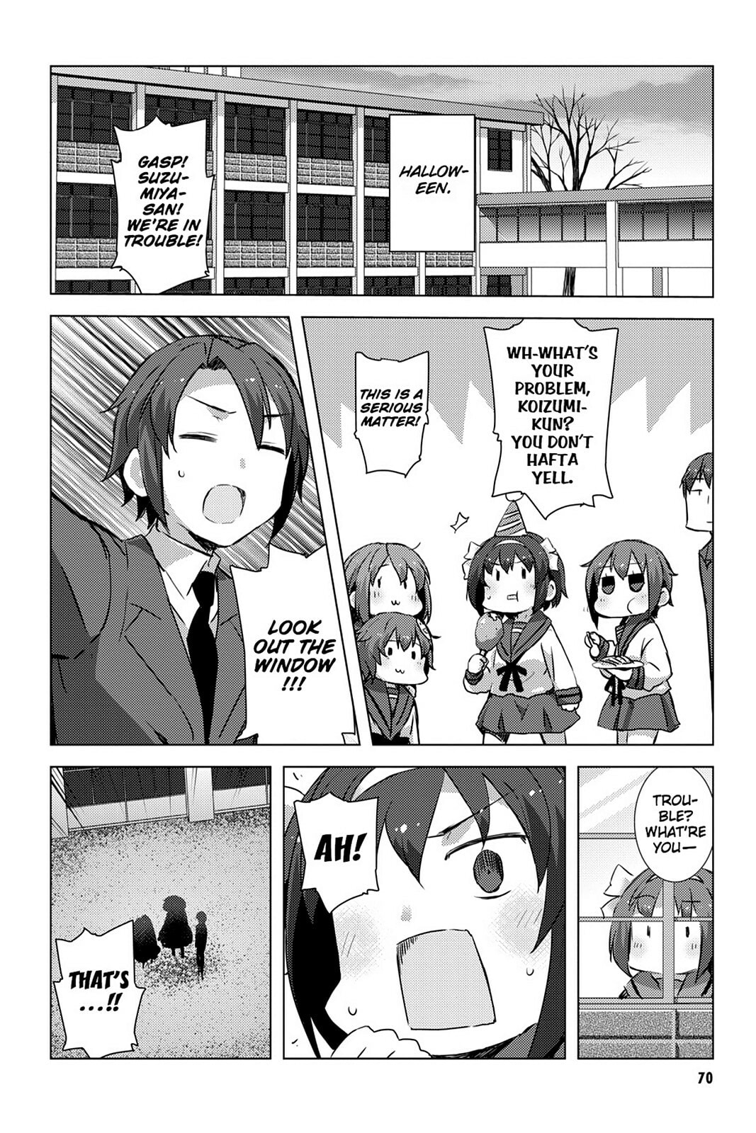 The Melancholy of Haruhi Suzumiya Chapter 0 page 70 - 
