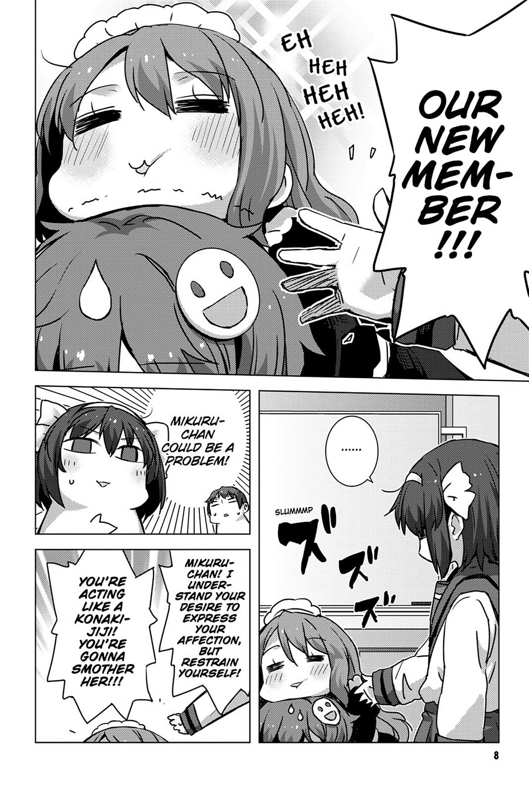 The Melancholy of Haruhi Suzumiya Chapter 0 page 8 - 