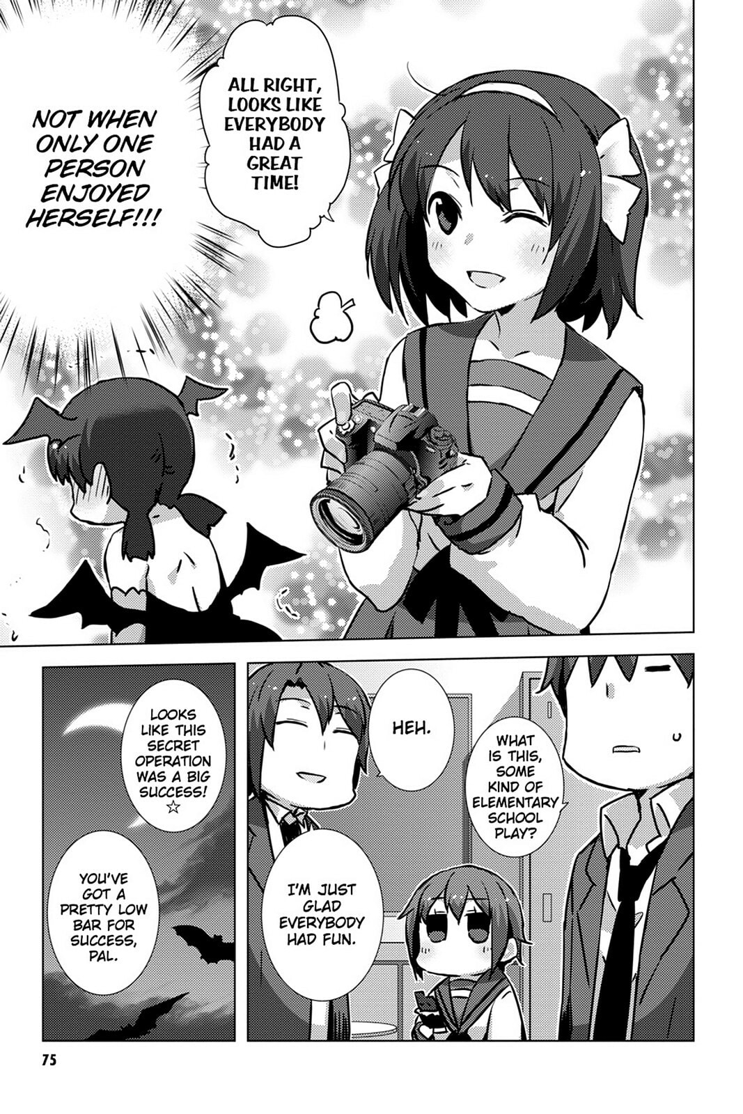 The Melancholy of Haruhi Suzumiya Chapter 0 page 75 - 