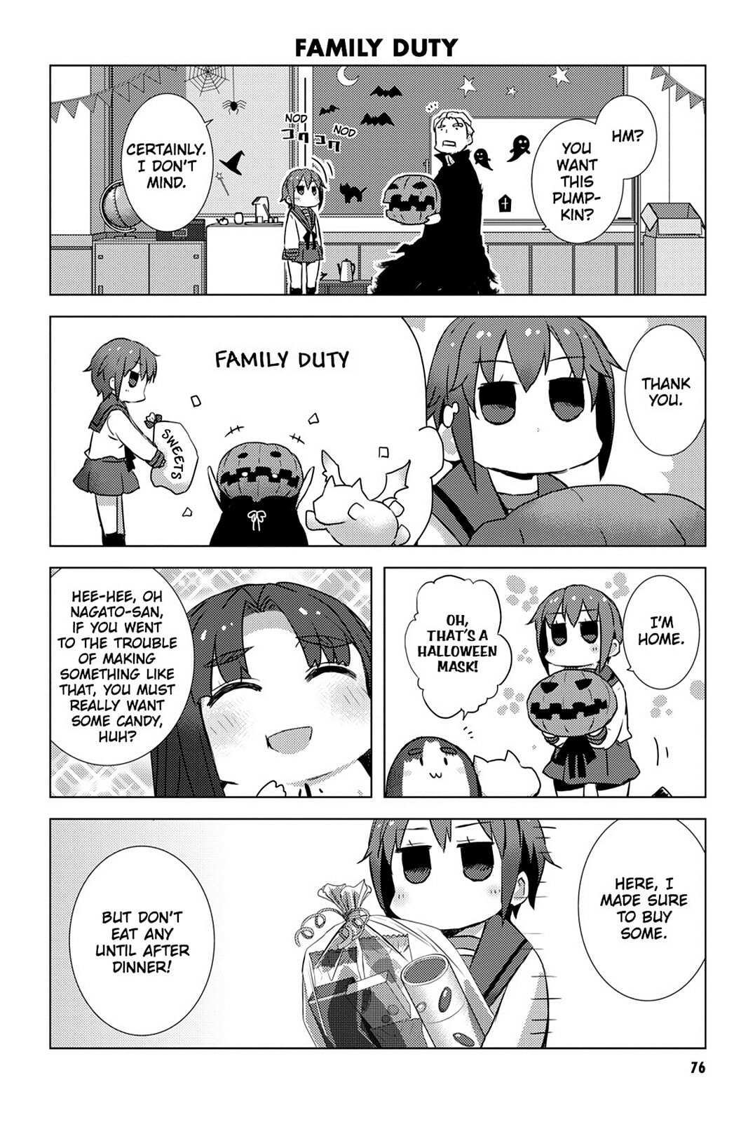 The Melancholy of Haruhi Suzumiya Chapter 0 page 76 - 