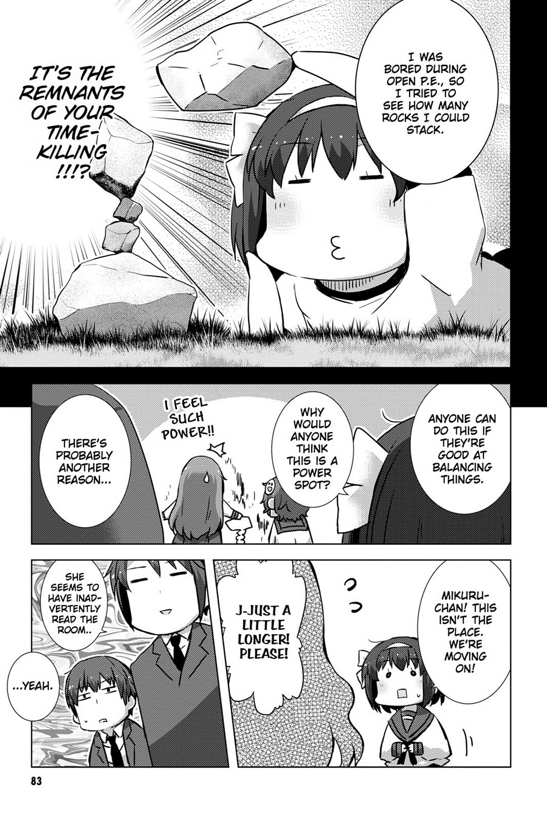 The Melancholy of Haruhi Suzumiya Chapter 0 page 83 - 