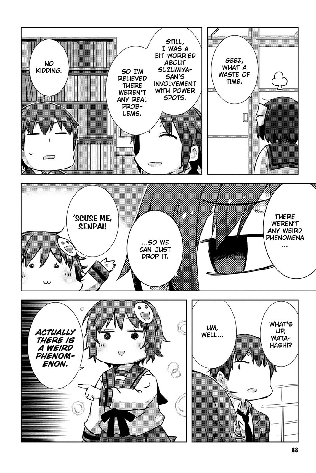 The Melancholy of Haruhi Suzumiya Chapter 0 page 88 - 