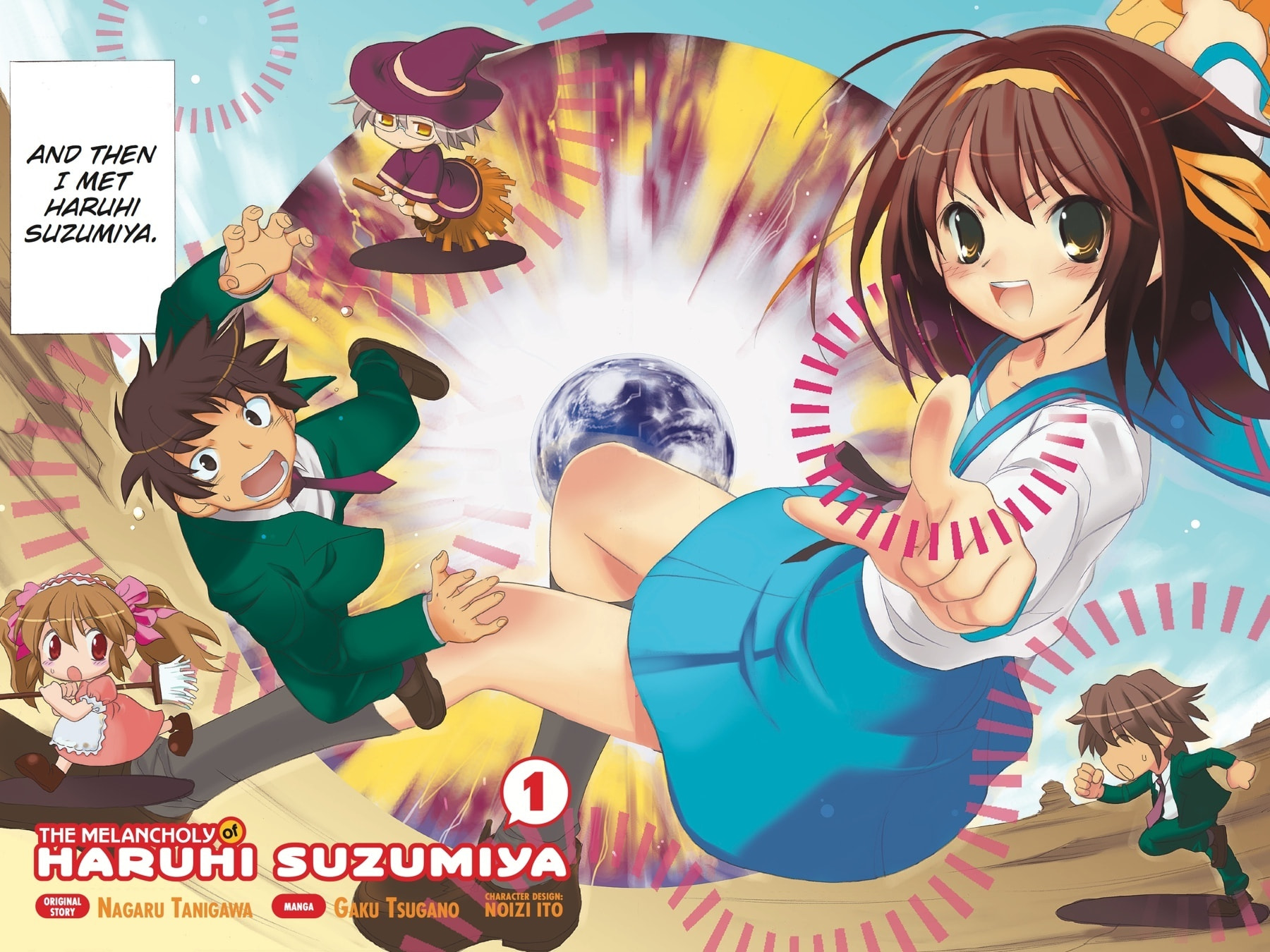 The Melancholy of Haruhi Suzumiya Chapter 1 page 2 - 