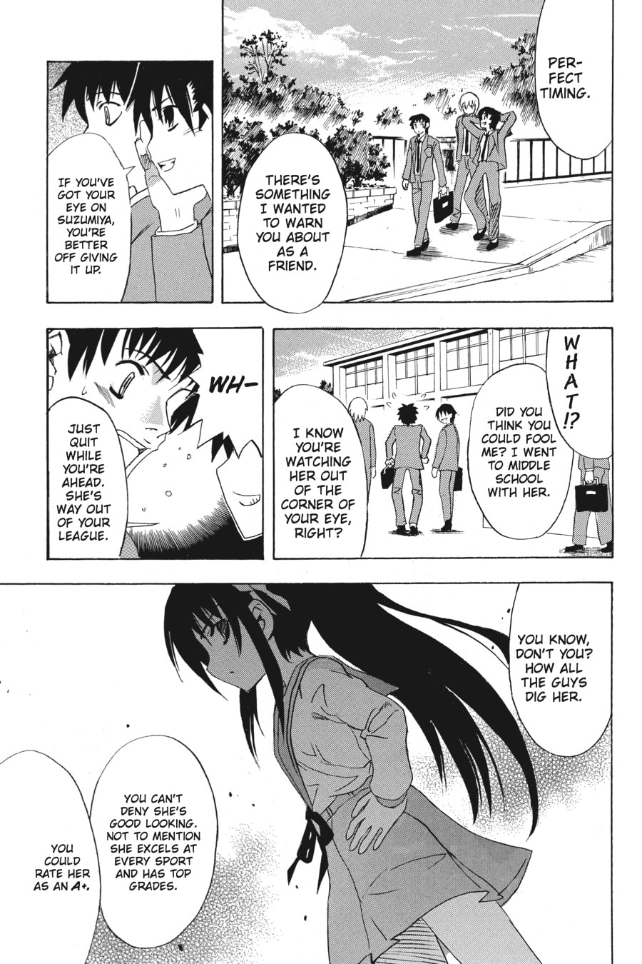 The Melancholy of Haruhi Suzumiya Chapter 1 page 11 - 
