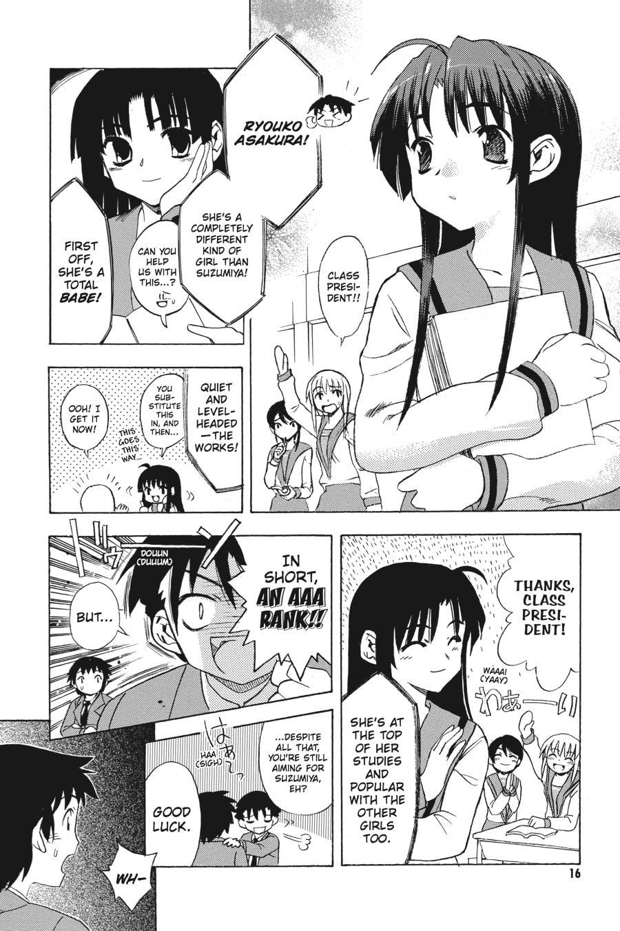 The Melancholy of Haruhi Suzumiya Chapter 1 page 14 - 